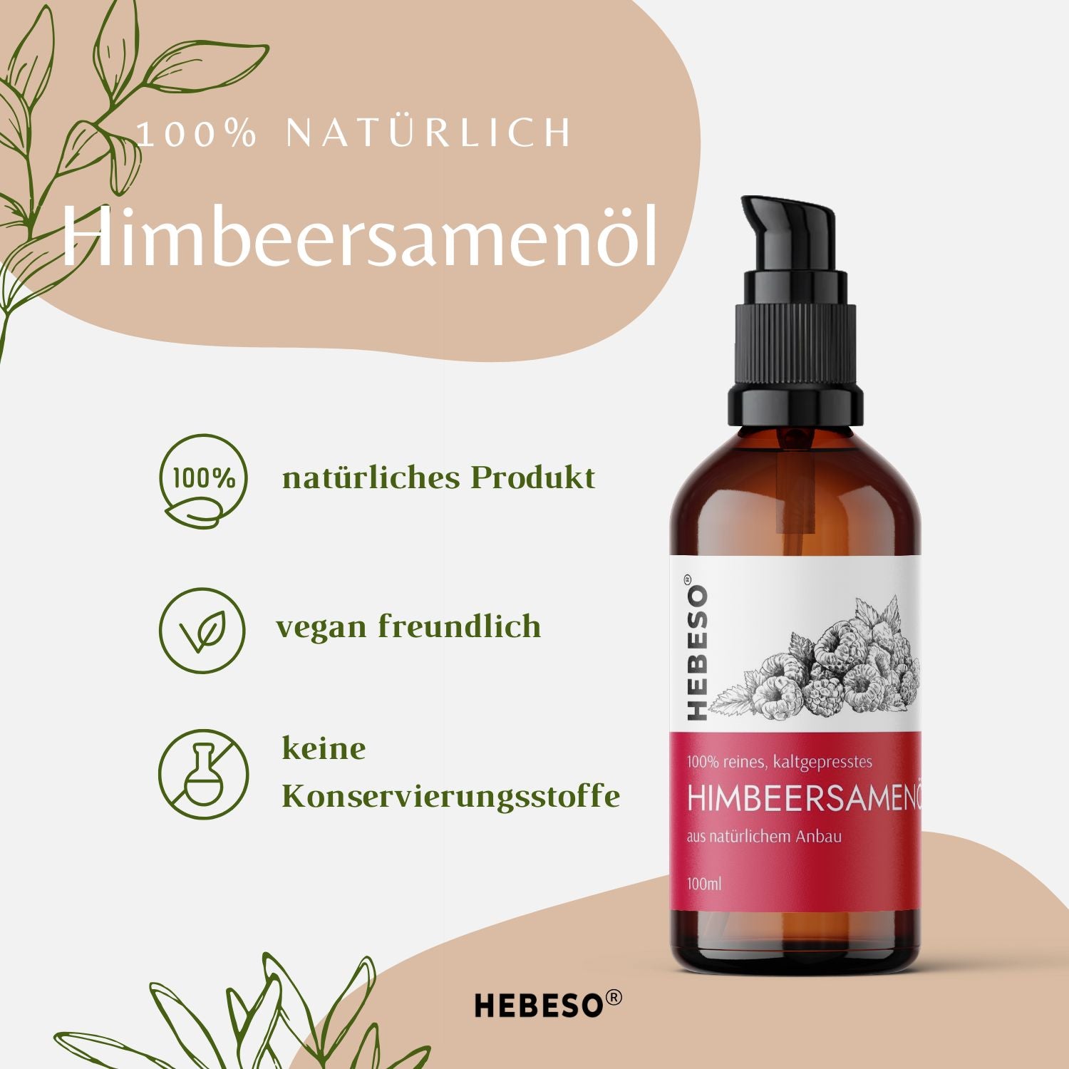 Himbeersamenöl 100ml