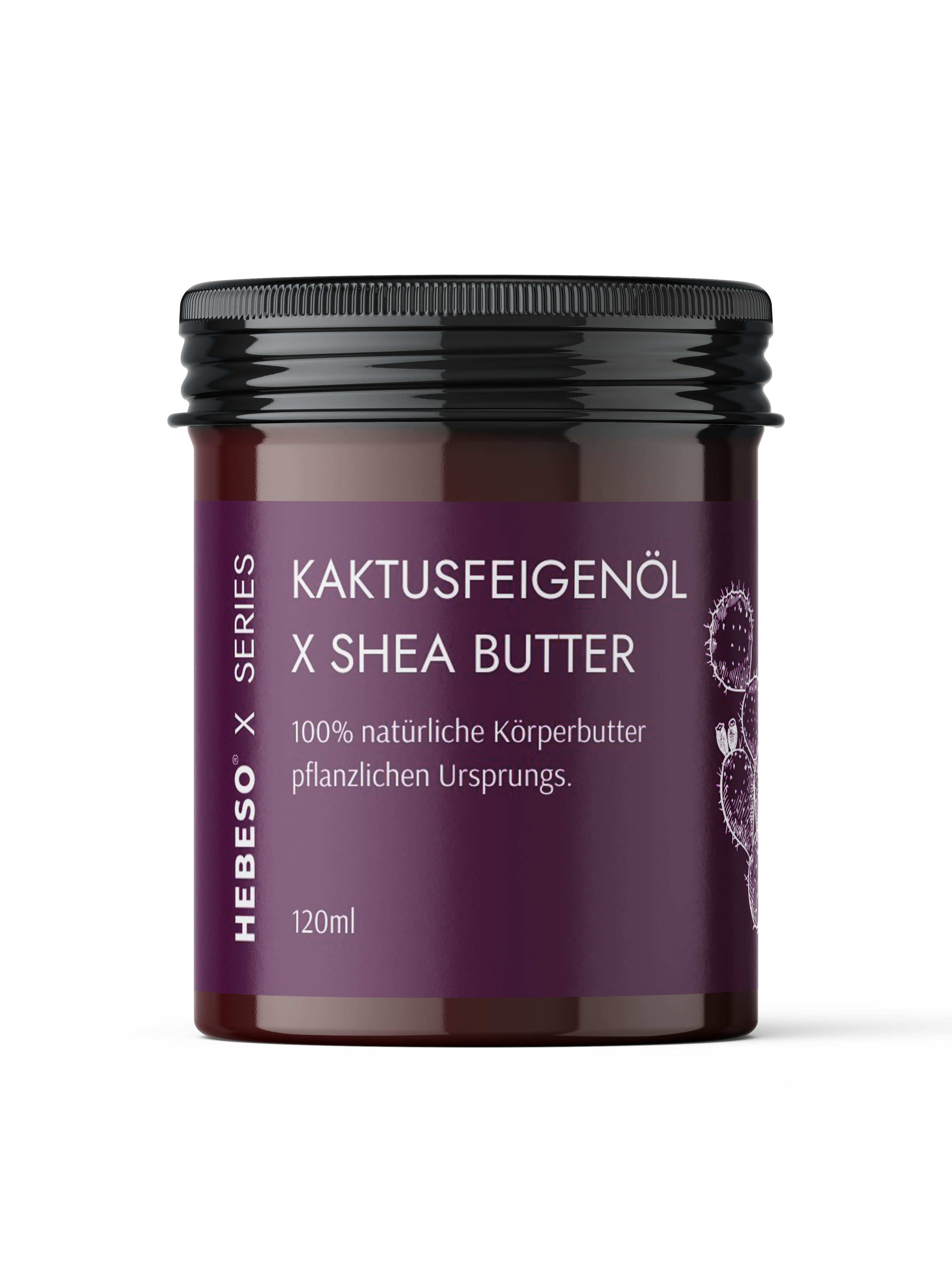 Kaktusfeigenkernöl Körperbutter 120ml