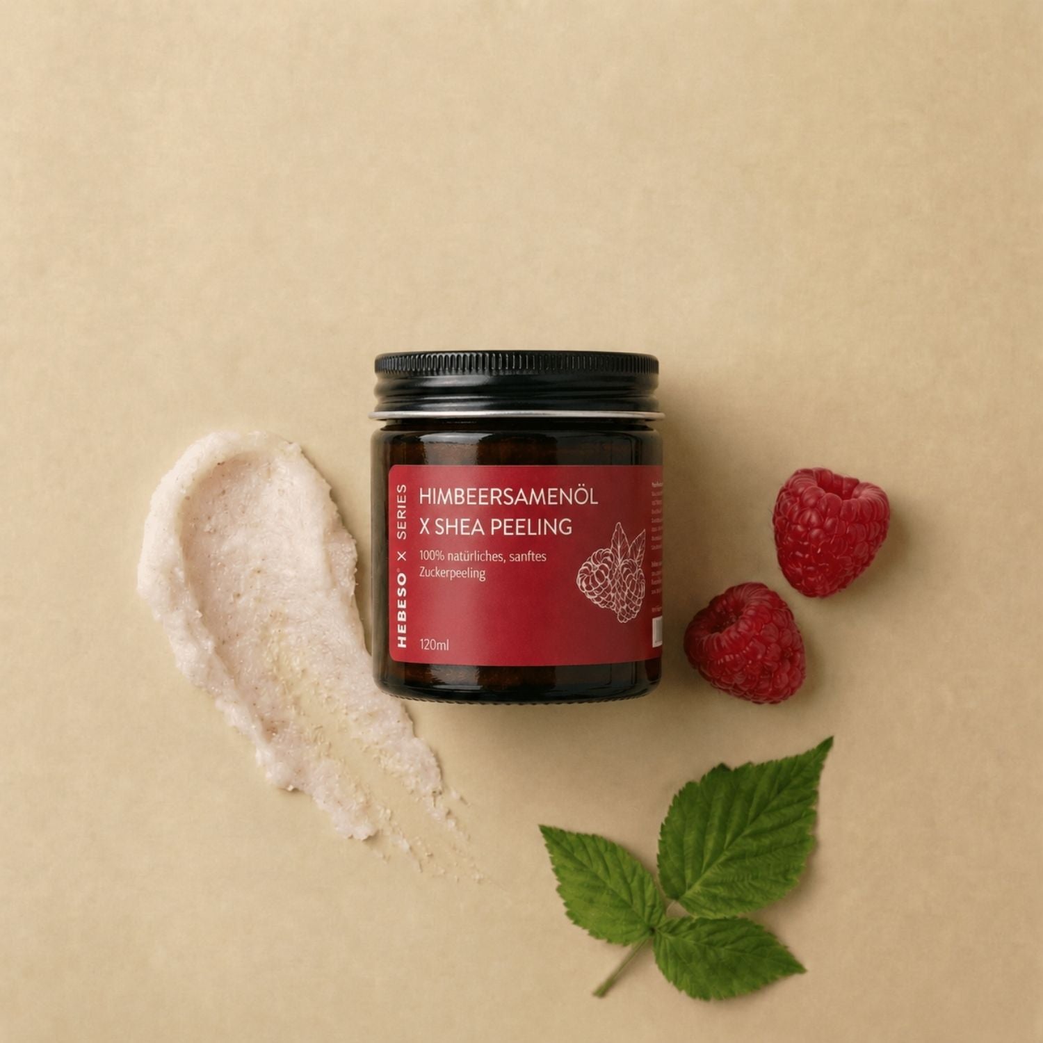 Himbeersamenöl Zuckerpeeling 120ml